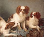 Blenheim Spaniels c 1840
