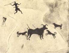 Turkish Cave Drawing c 6,000 BC