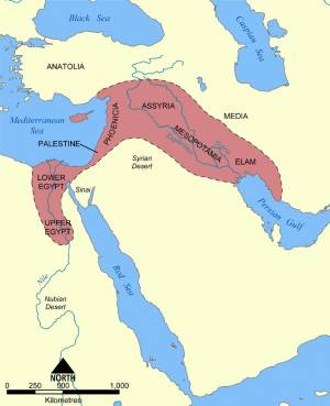 Fertile Crescent c 9,000 BC