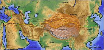 Early Trade routes through Eurasia