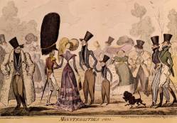 Caricature of Miniature Poodle 1821