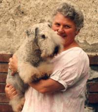 Jane with Cesky Terrier